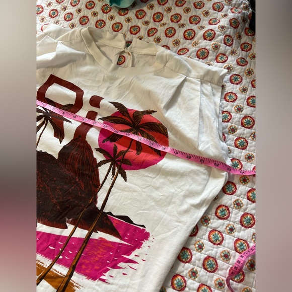 EUC Farm Rio Cotton Sleeveless Jumpsuit size Oversized XS - Medium Retails $148 - Picture 7 of 7